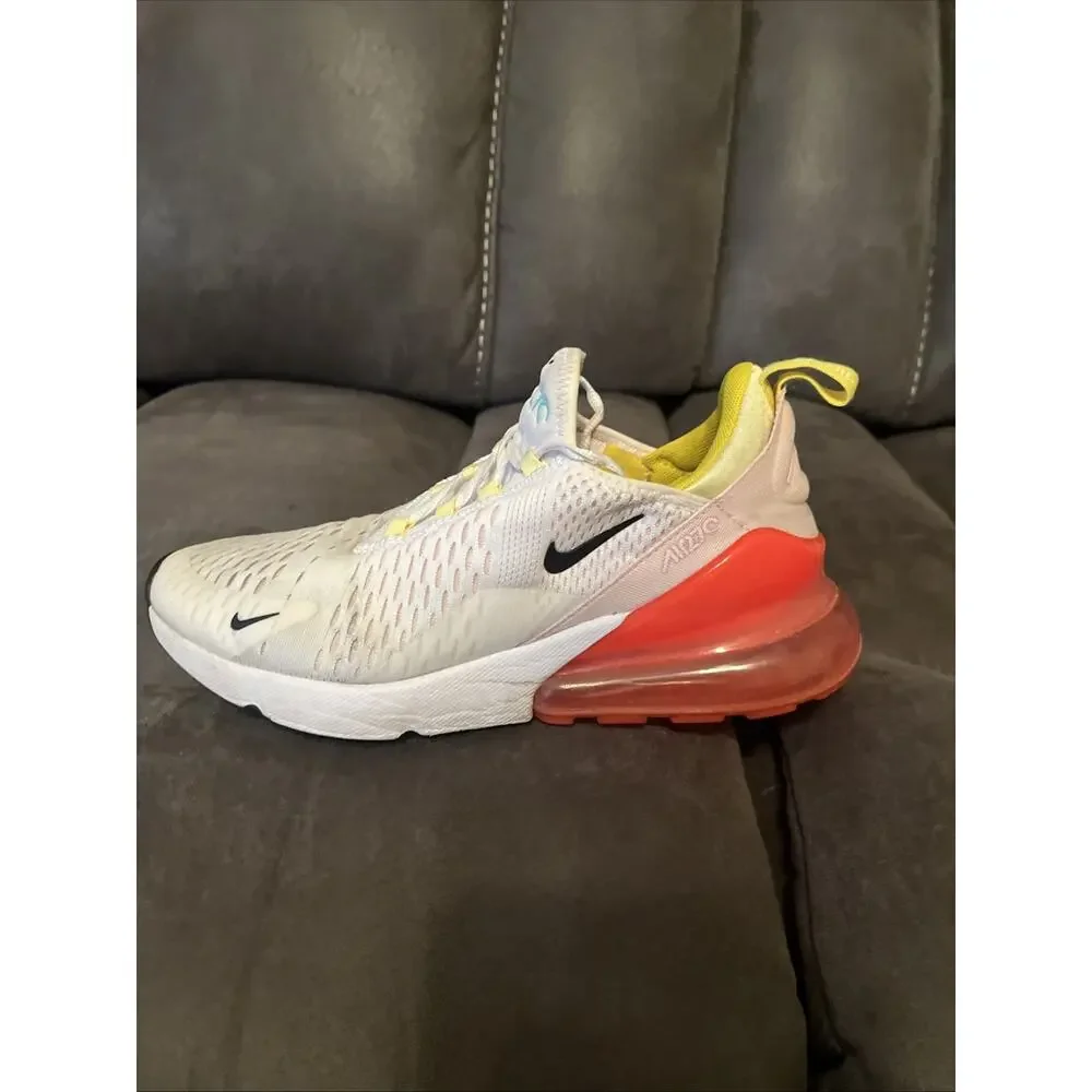 Authentic Nike Air Max 270 / White-Black-B Crimson / FZ3624 100/Women's Size 8.5